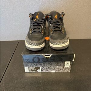 Air Jordan 3 Retro 'Fear Pack' 2023  Size 12